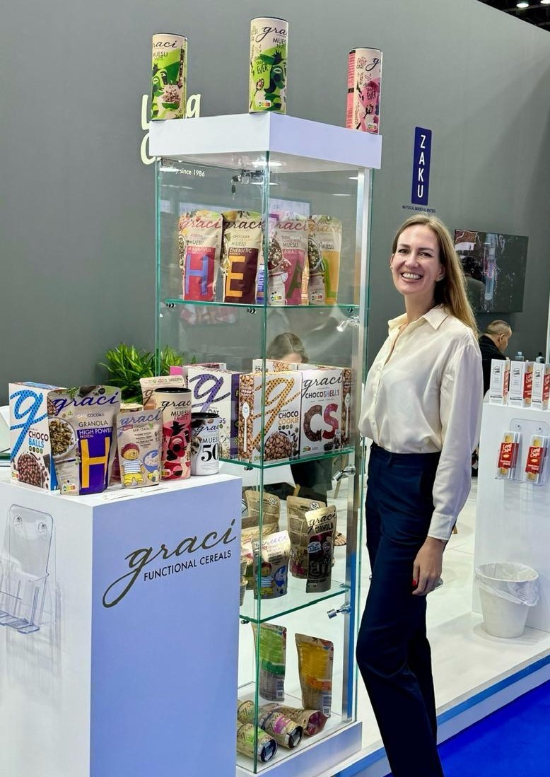 Latvijas veselīgā “Graci” musli durvis uz eksporta tirgiem ver izstādēs